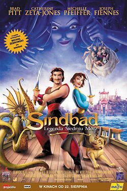 Смотреть онлайн Мультик Синдбад: Легенда семи морей / Sinbad: Legend of the Seven Seas Семейный 