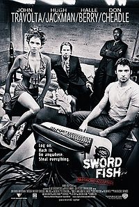 Смотреть онлайн фильм Пароль Рыба-меч / Swordfish Криминальный боевик Джон Траволта 2001