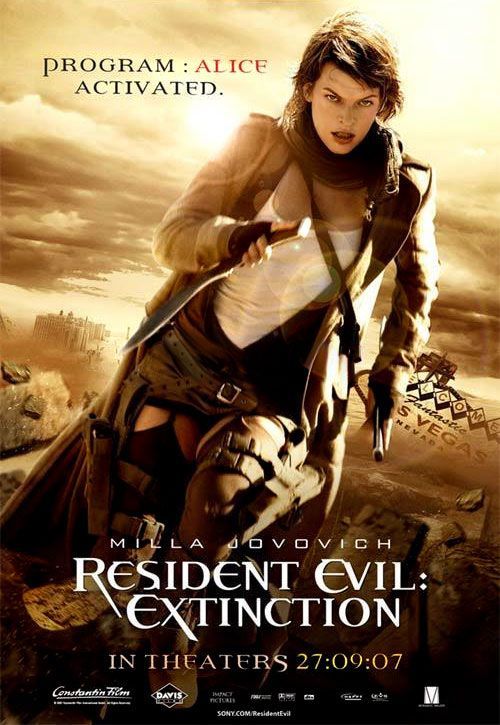 Смотреть кинофильм онлайн Обитель зла 3 / Resident Evil: Extinction ужасы 2007 Милла Йовович