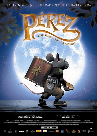 Смотреть онлайн Приключения мышонка Переса / El ratón Pérez мультфильм фантастика Испания 2006