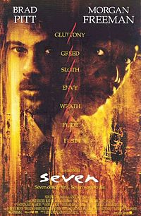 Смотреть онлайн Триллер Семь / Seven в высоком качестве 1995 Brad Pitt HD