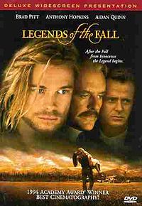 Смотреть онлайн Легенды осени / Legends of the Fall Драма-Вестерн 1994 США Брэд Питт качество